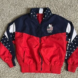 Hello Kitty Red and Navy Kids Puffer Jacket